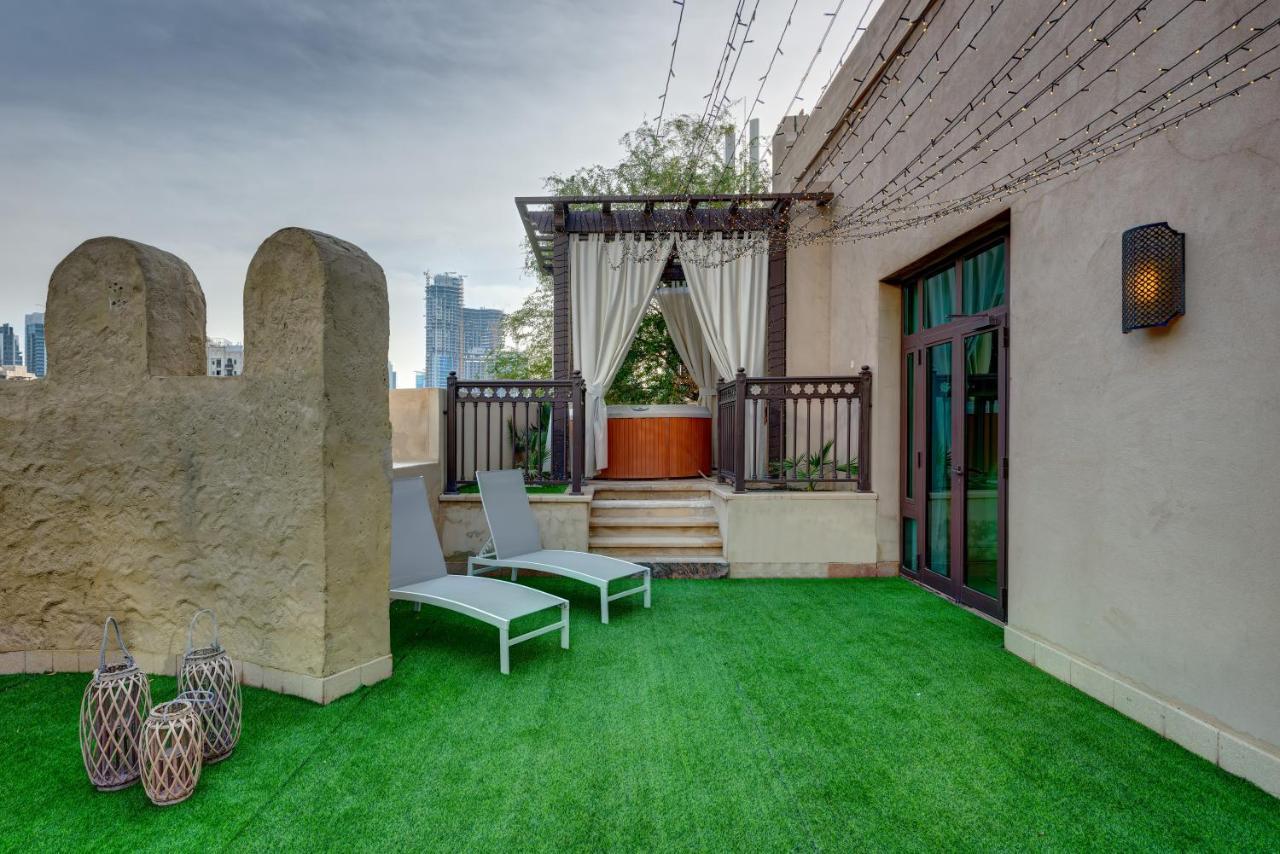 Durrani Homes - Unique Garden Apt At Souk Al Bahar Besides Dubai Mall & Burjkhalifa With Private Jaccuzi Εξωτερικό φωτογραφία