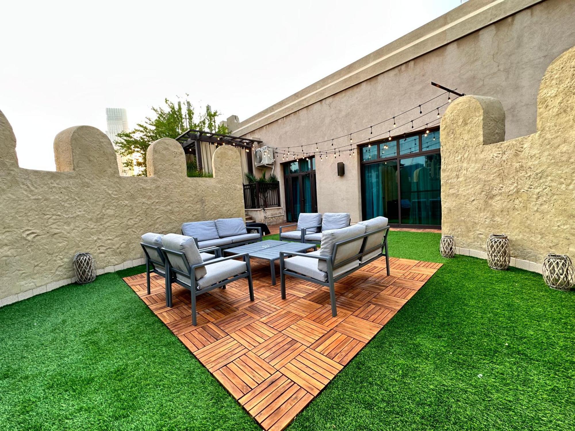 Durrani Homes - Unique Garden Apt At Souk Al Bahar Besides Dubai Mall & Burjkhalifa With Private Jaccuzi Εξωτερικό φωτογραφία