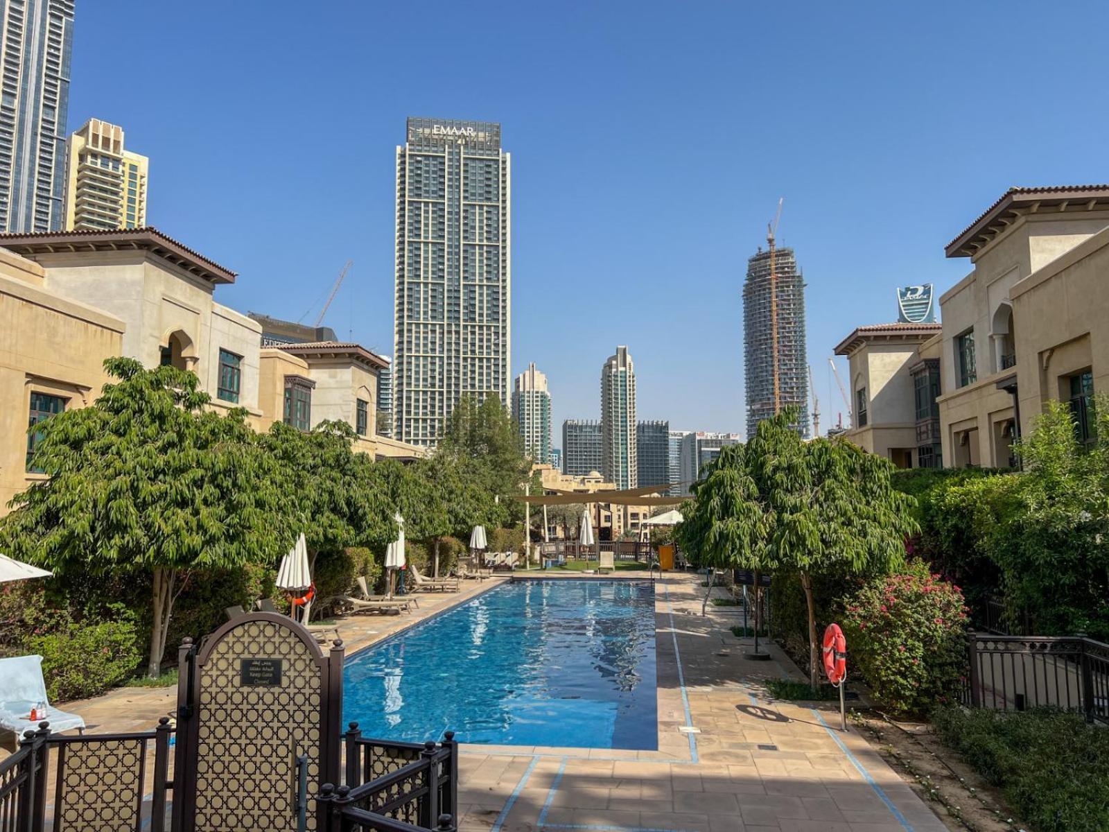 Durrani Homes - Unique Garden Apt At Souk Al Bahar Besides Dubai Mall & Burjkhalifa With Private Jaccuzi Εξωτερικό φωτογραφία