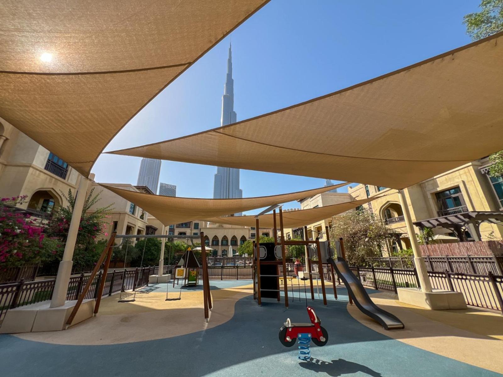 Durrani Homes - Unique Garden Apt At Souk Al Bahar Besides Dubai Mall & Burjkhalifa With Private Jaccuzi Εξωτερικό φωτογραφία